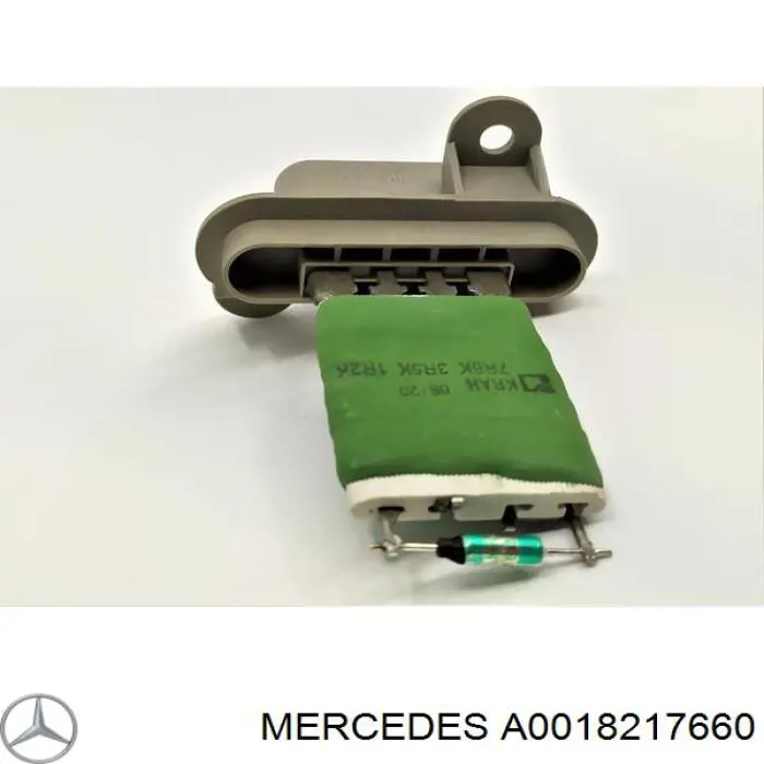 A0018217660 Mercedes резистор (опір пічки, обігрівача салону)