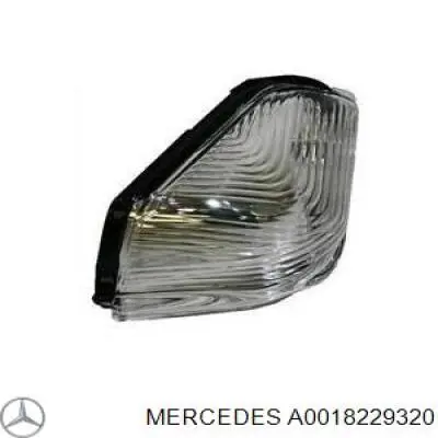 Покажчик повороту дзеркала, лівий Mercedes A0018229120 ціна, від 54.18 USD