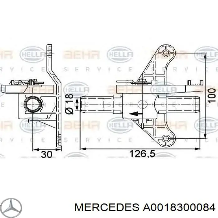  0018300084 Mercedes