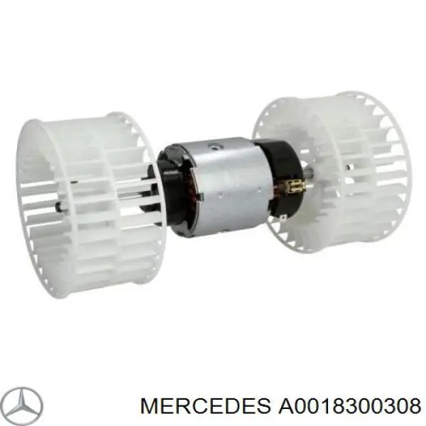 Двигун вентилятора пічки (обігрівача салону) Mercedes A0018300308 ціна, від 59.08 USD