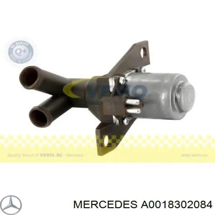 A0018302084 Mercedes кран пічки (обігрівача)