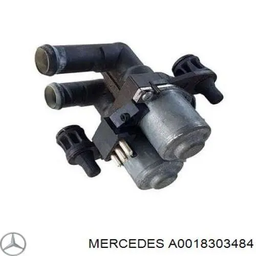 A0018303484 Mercedes кран пічки (обігрівача)