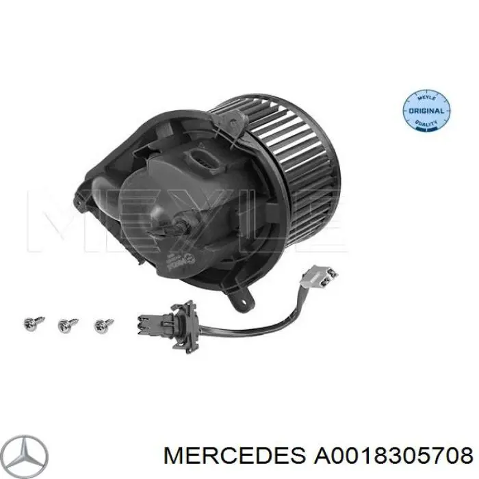 Вентилятора пічки A0018305708 Mercedes