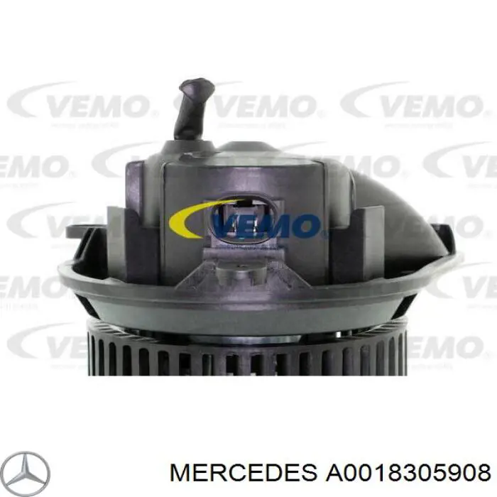 A0018305908 Mercedes Електромотор пічки