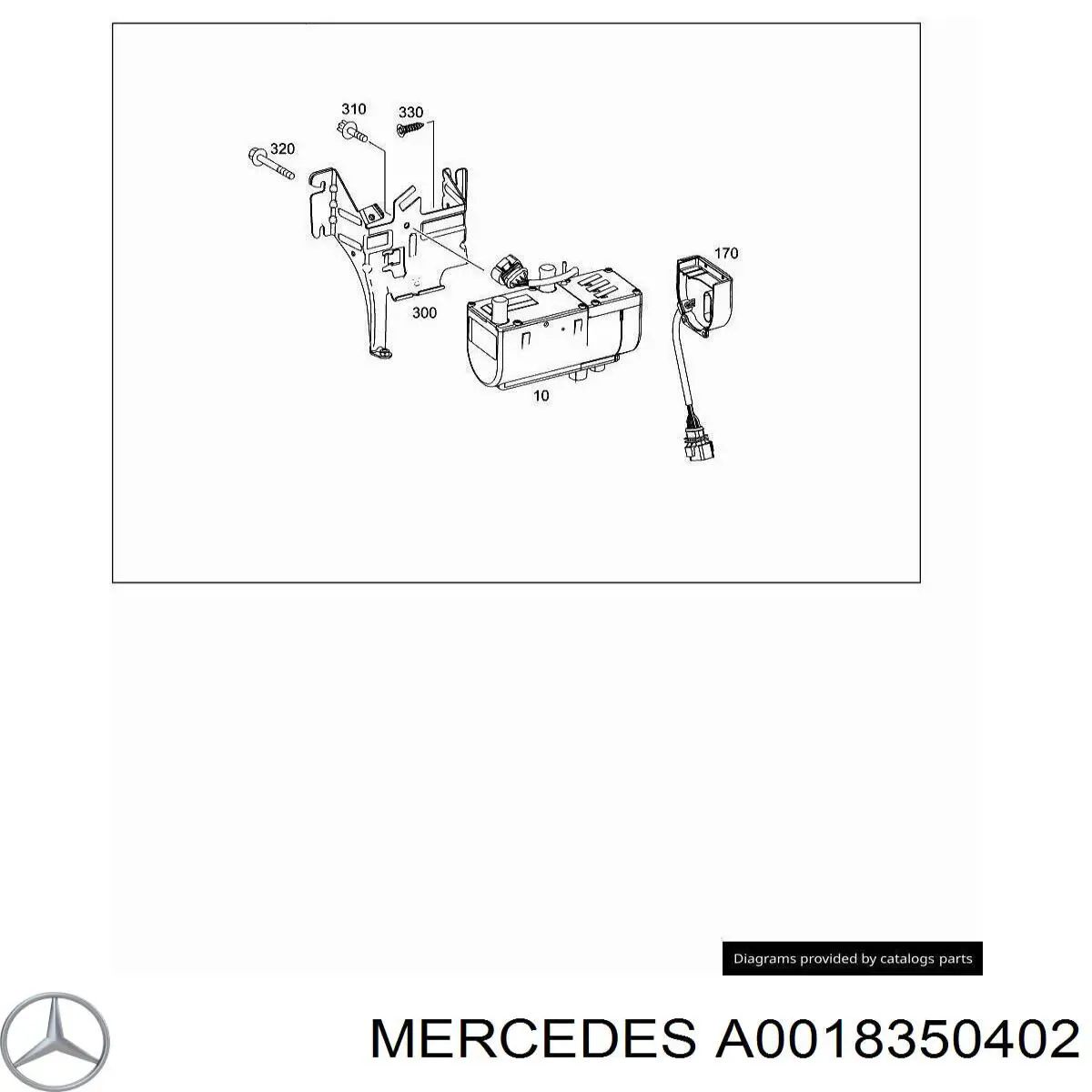 A0018350402 Mercedes паливний насос автономного обігрівача