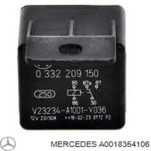 Реле покажчиків поворотів A0018354106 Mercedes