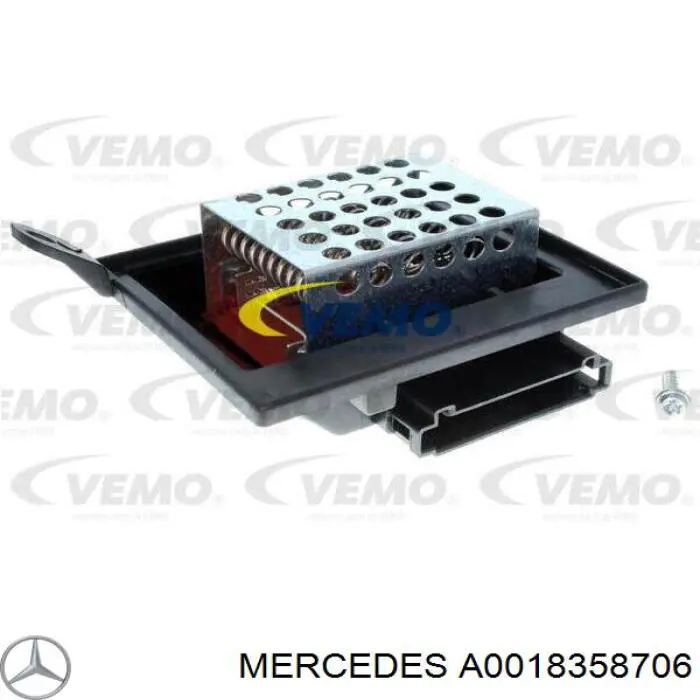 Купити A0018358706 Mercedes Їжак обігрівача