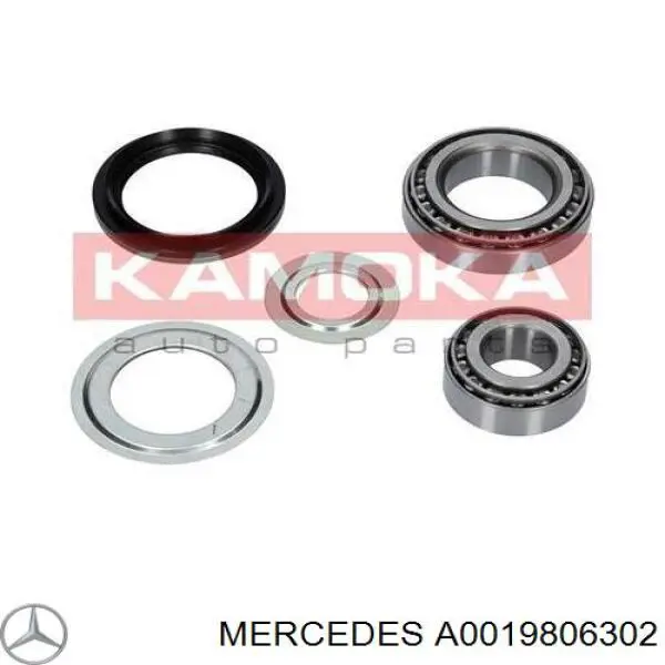 Купити A0019806302 Mercedes Підшипник ступиці передньої