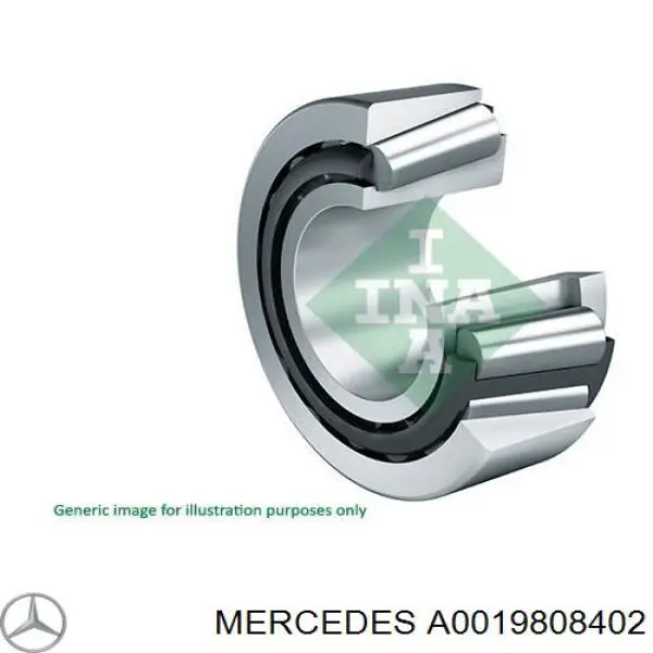 Підшипник КПП A0019808402 Mercedes