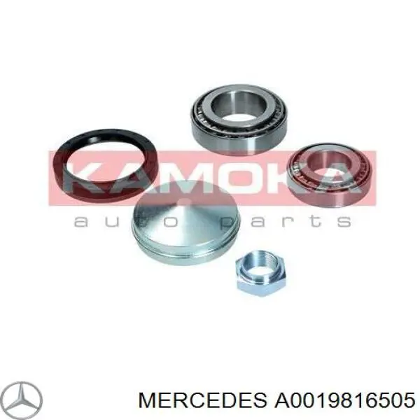 Підшипник маточини задньої, зовнішній A0019816505 Mercedes