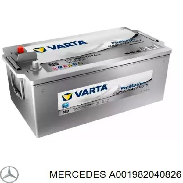 A001982040826 Mercedes Авто акумулятор