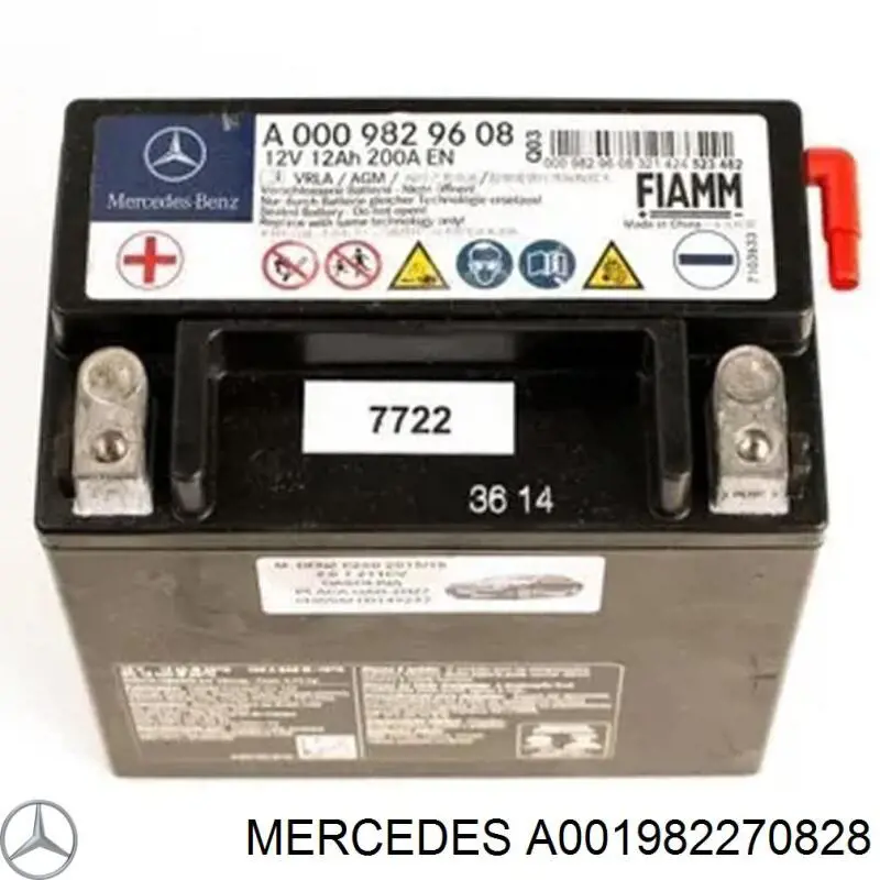 Купити A001982270828 Mercedes Автомобільна батарея