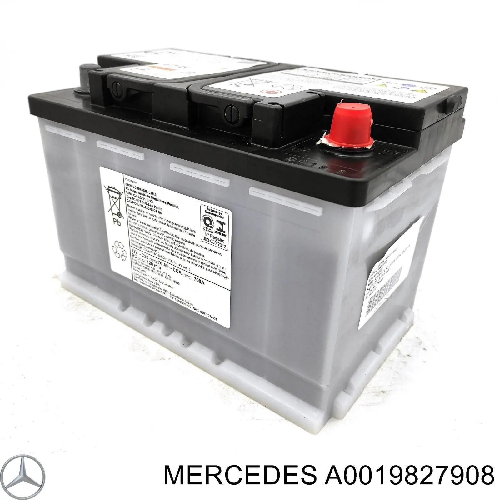 Купити A0019827908 Mercedes Автомобільна батарея