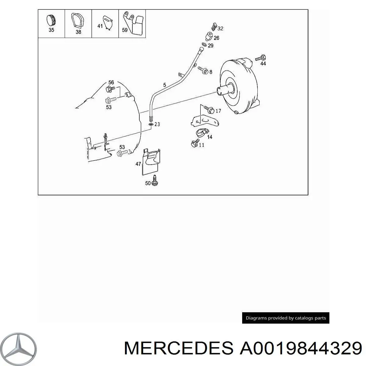 A6069900004 Mercedes Болт піддона картера