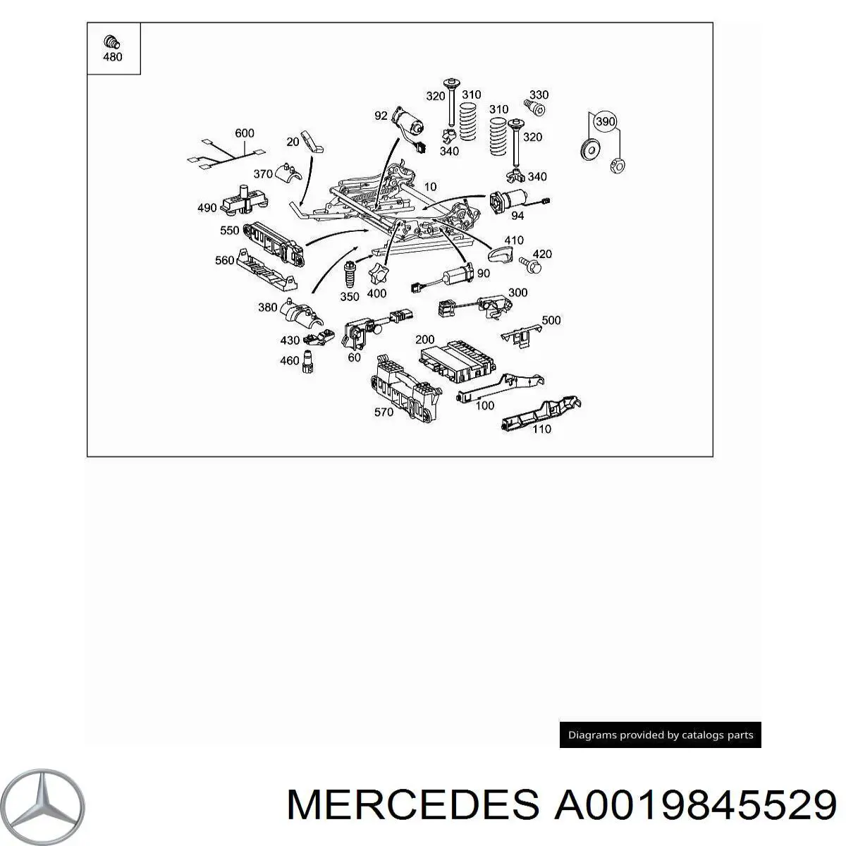 Купити A0069903512 Mercedes 