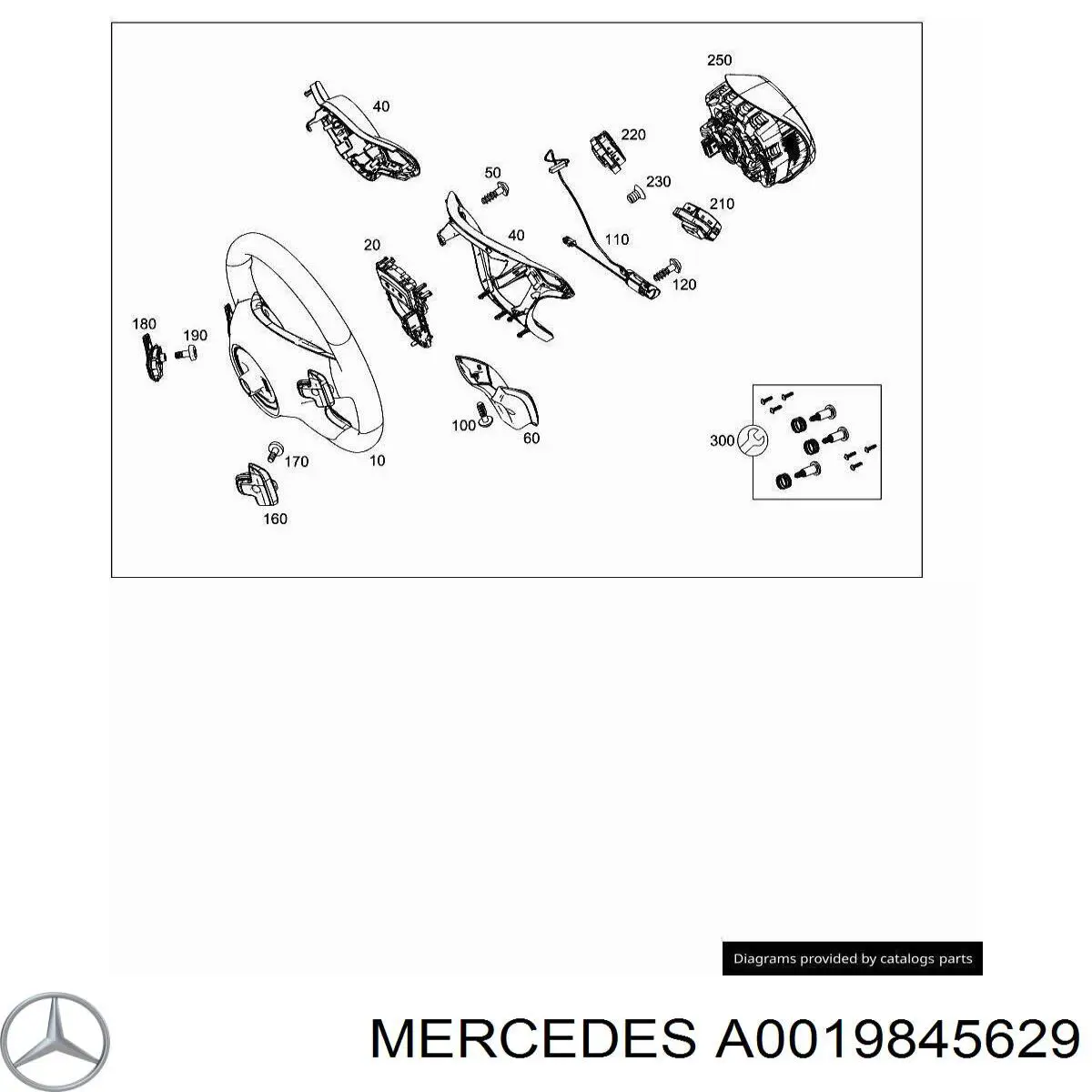 Купити A0019845629 Mercedes 