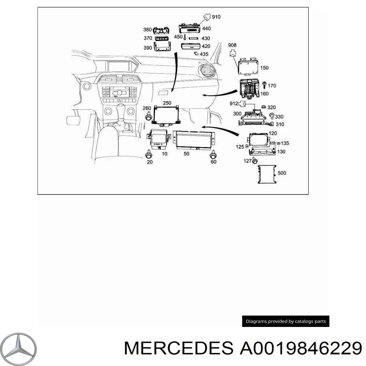  Mercedes A0019846229