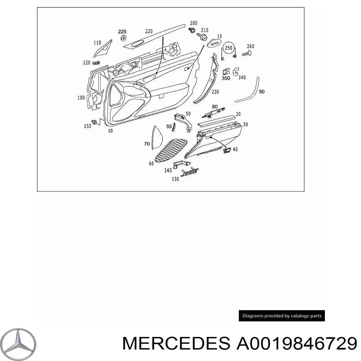 A0019846729 Mercedes 