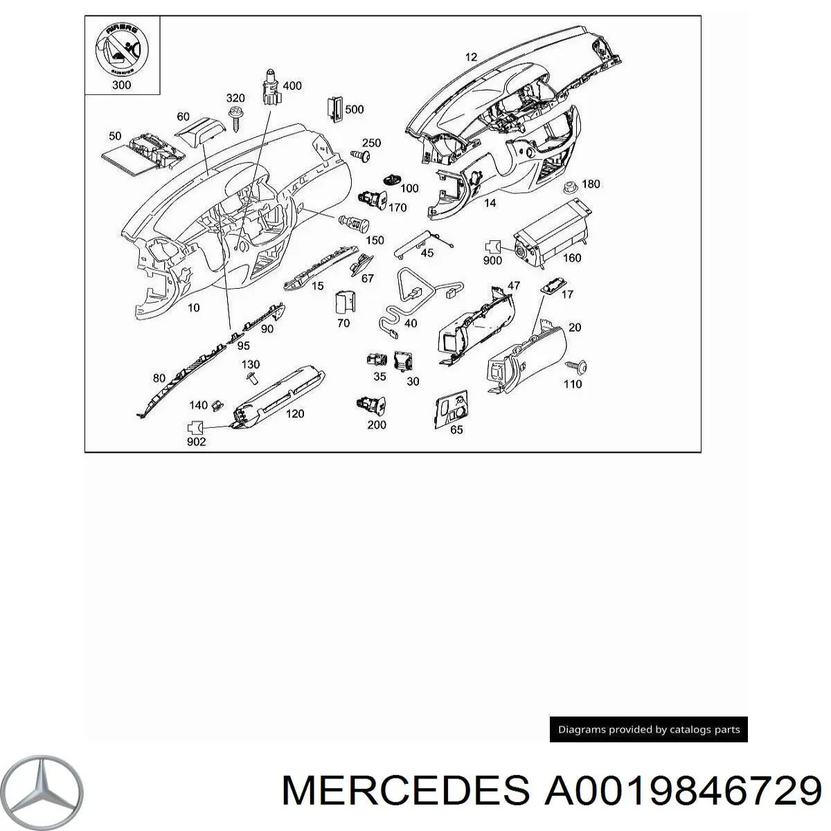  Mercedes A0019846729 ціна, від 1.19 USD