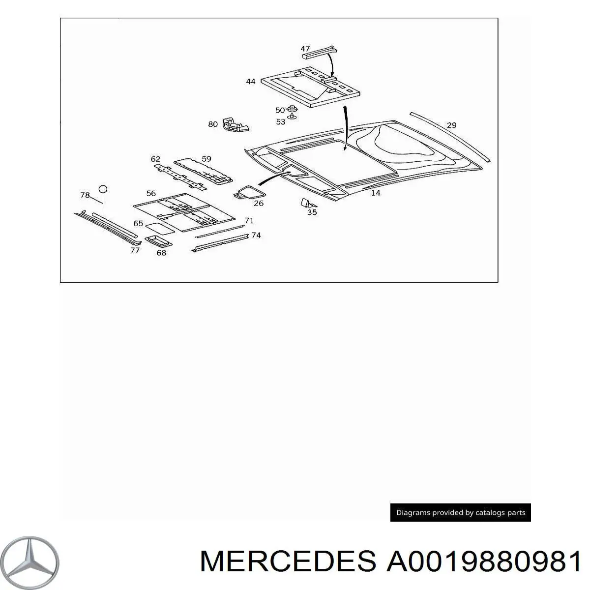  A0019880981 Mercedes