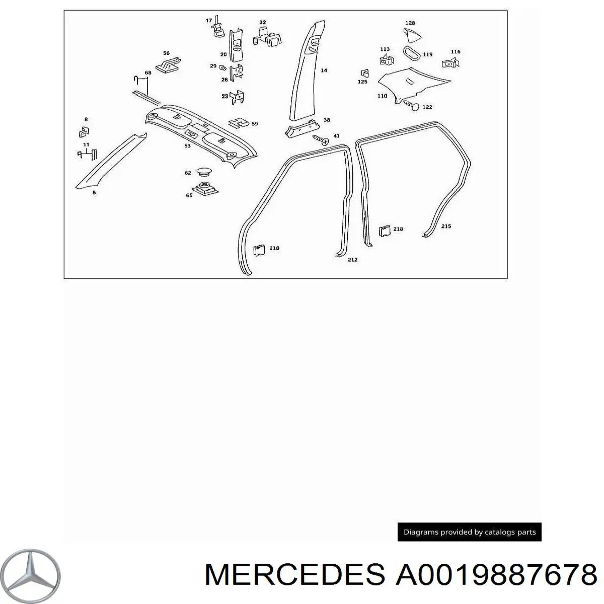  A0019887678 Mercedes