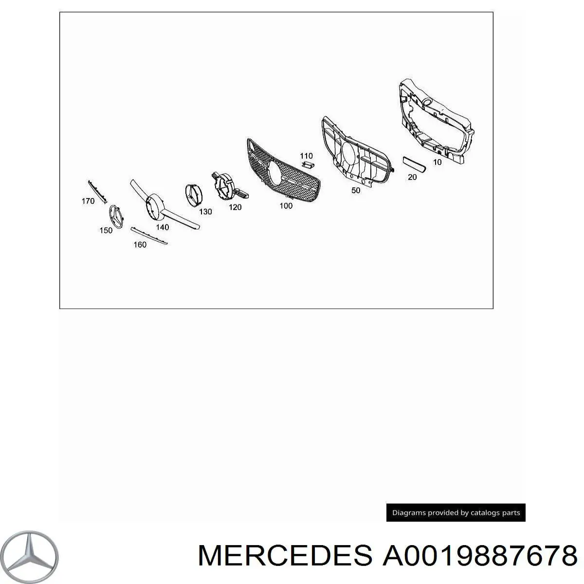 A0019887678 Mercedes 