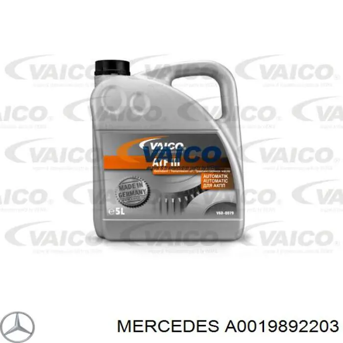 Масло трансмісії A0019892203 Mercedes