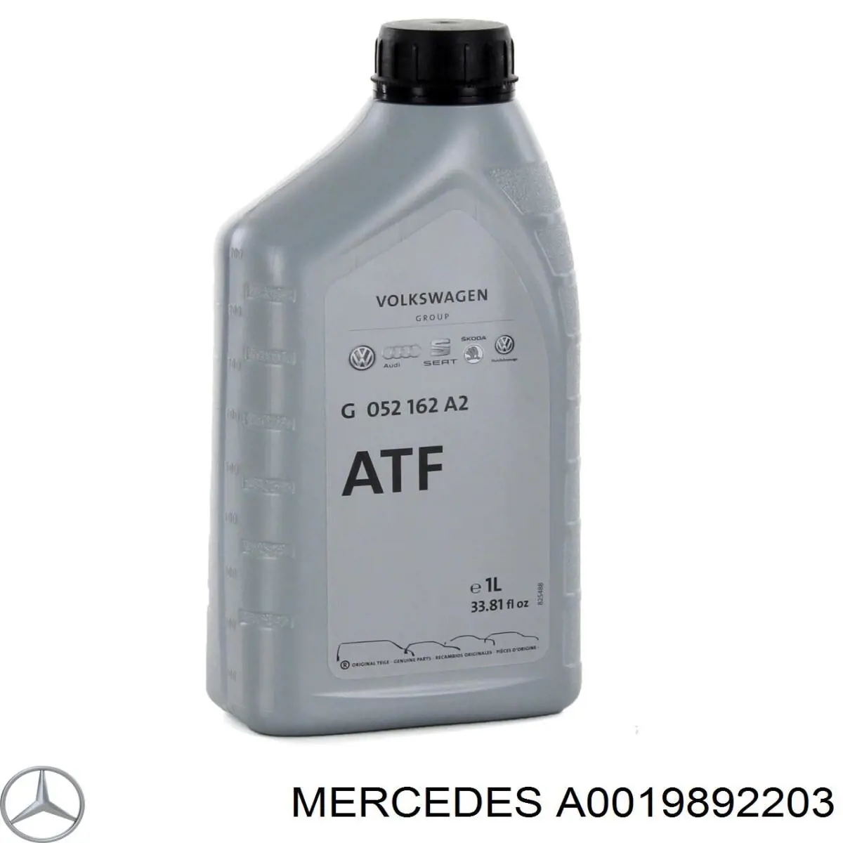 A0019892203 Mercedes масло трансмісії
