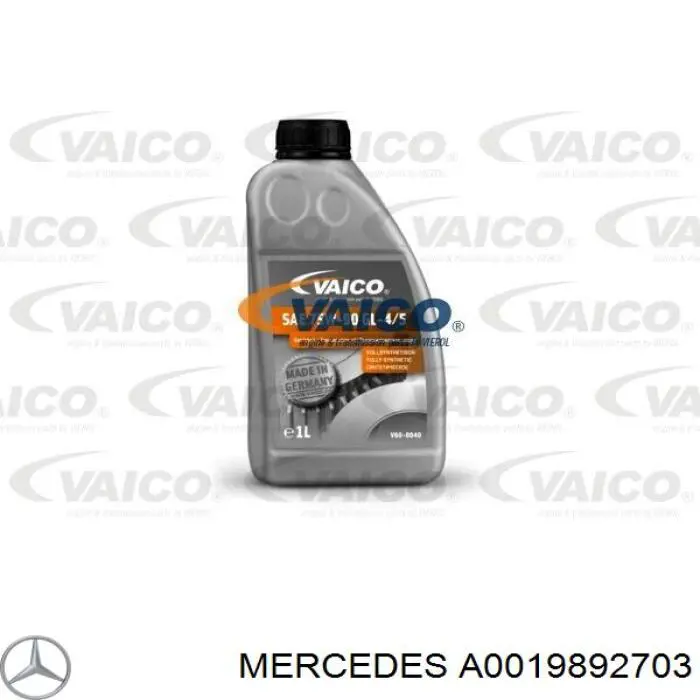 A0019892703 Mercedes Масло АКПП