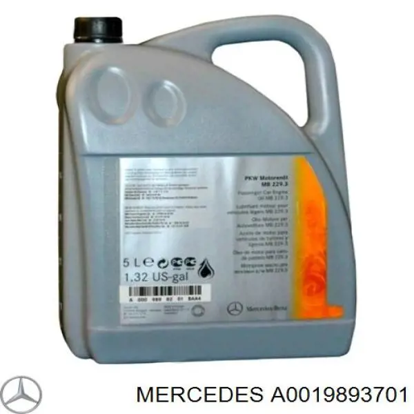 Купити A0019893701 Mercedes Масло