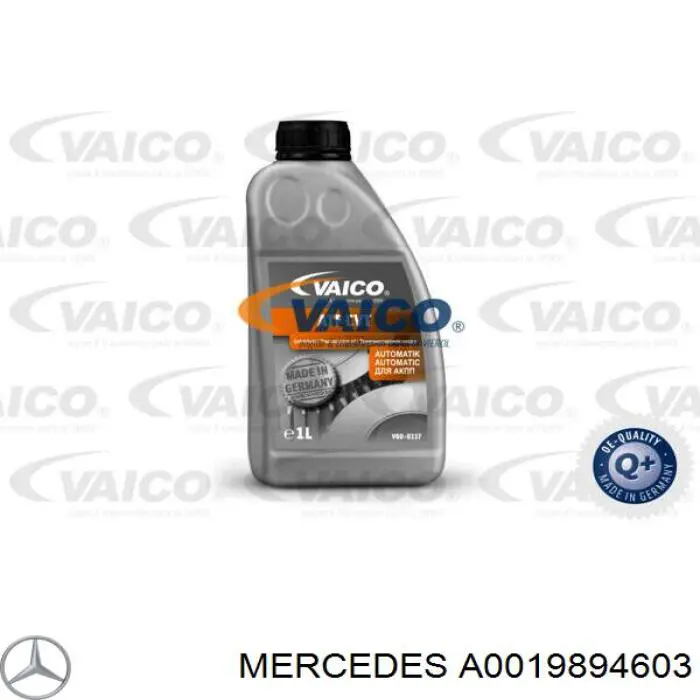 A0019894603 Mercedes масло трансмісії