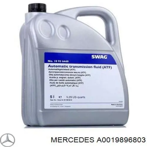 Купити A0019896803 Mercedes Масло кп
