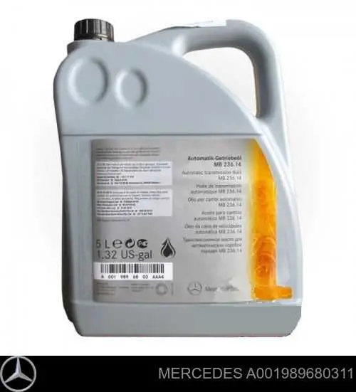 Масло трансмісії A001989680311 Mercedes