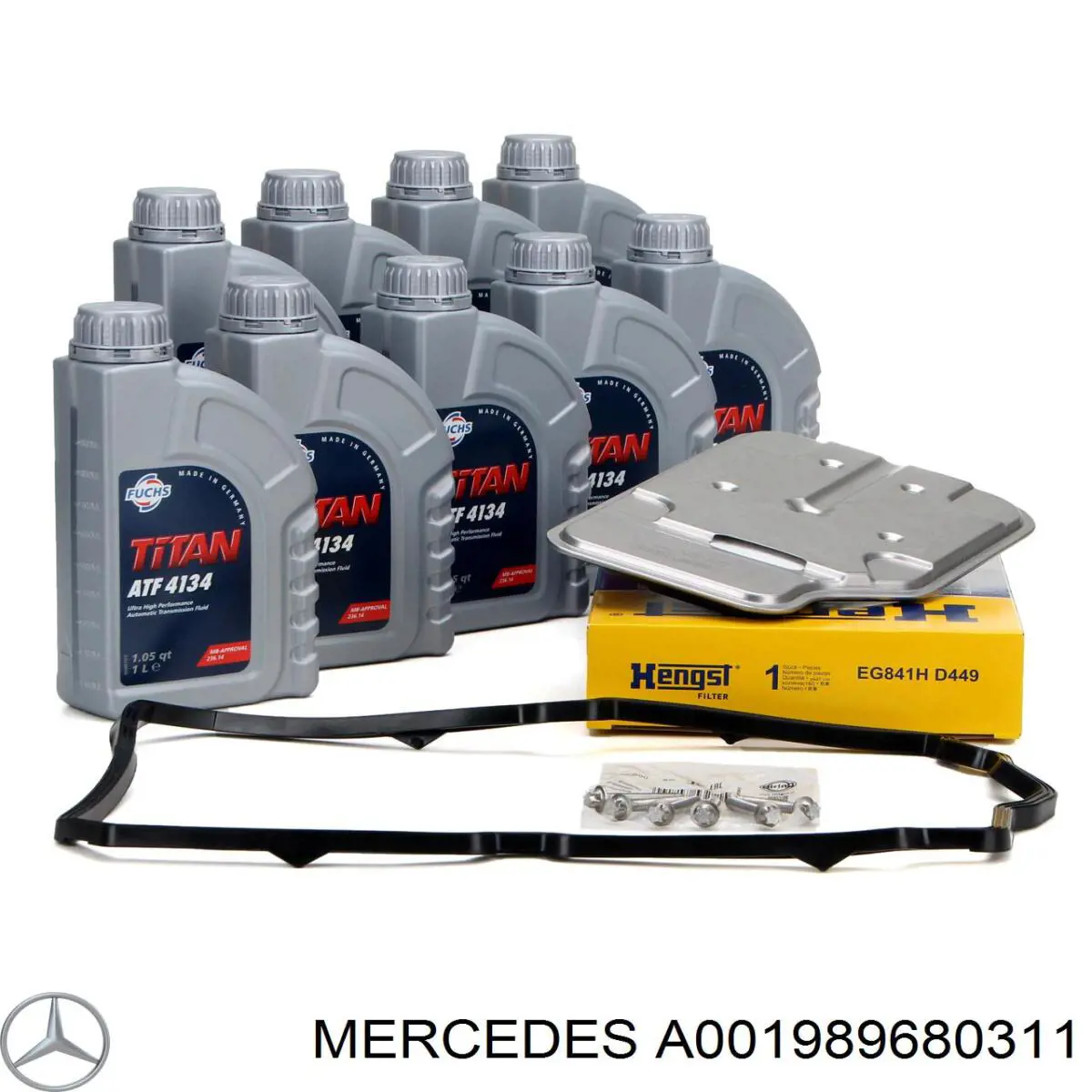 Масло коробки передач Mercedes A001989680311 ціна, від 57.64 USD