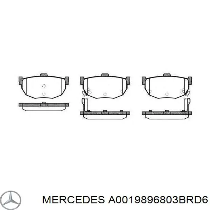 A0019896803BRD6 Mercedes 