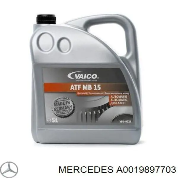 Масло трансмісії A0019897703 Mercedes