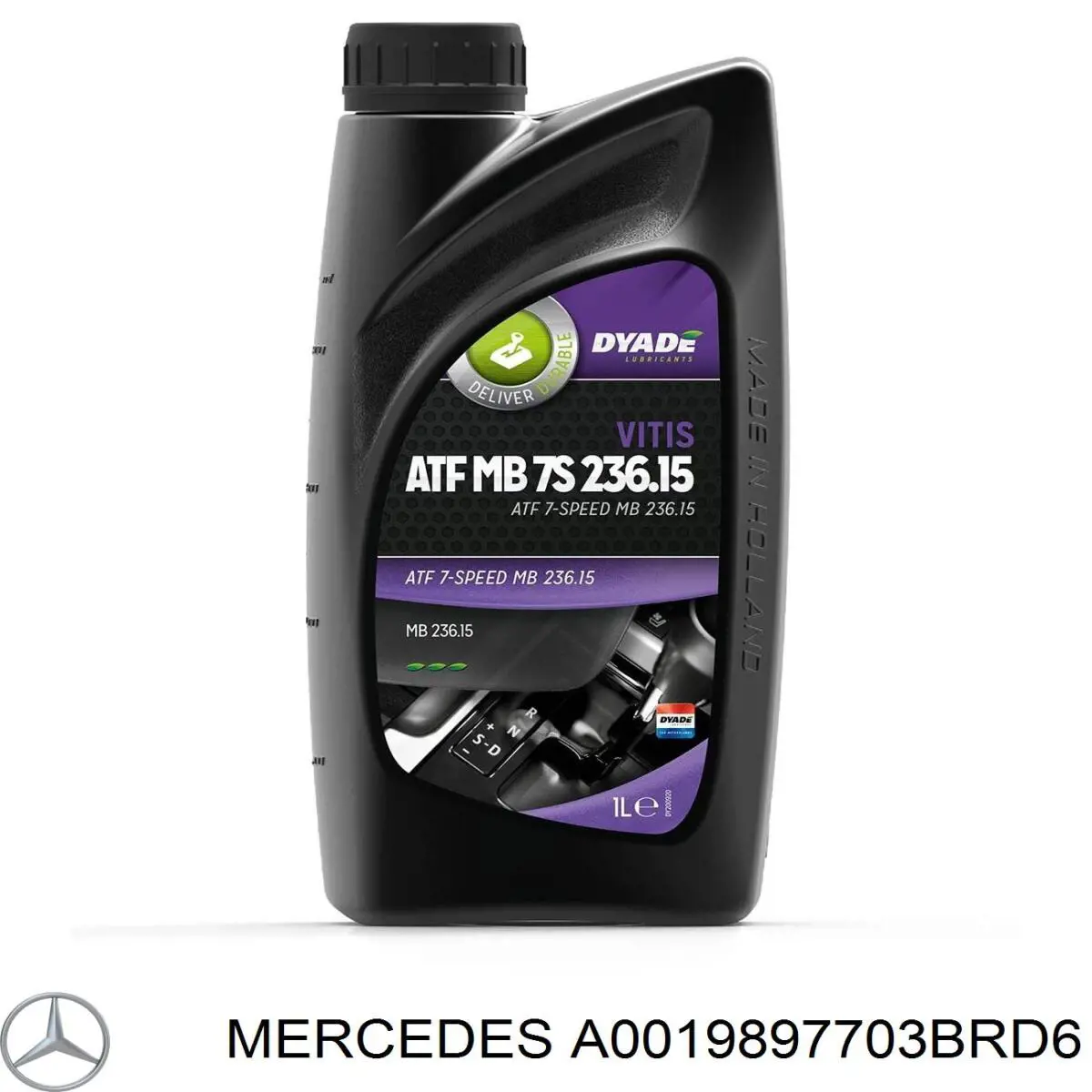 A0019897703BRD6 Mercedes масло трансмісії
