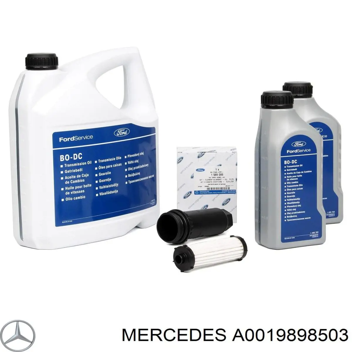 A0019898503 Mercedes Масло для роздавальної коробки