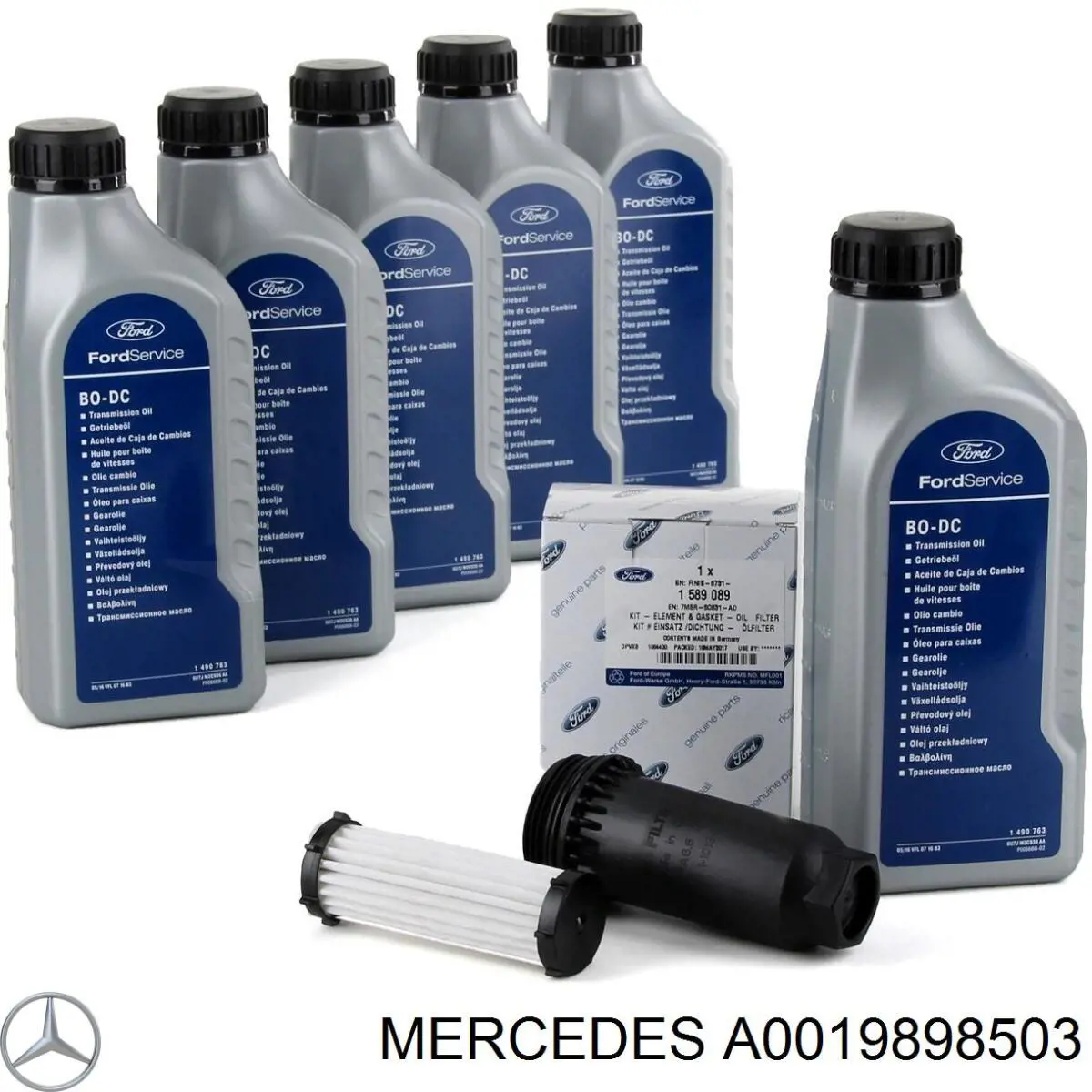 Купити A0019898503 Mercedes Масло кп
