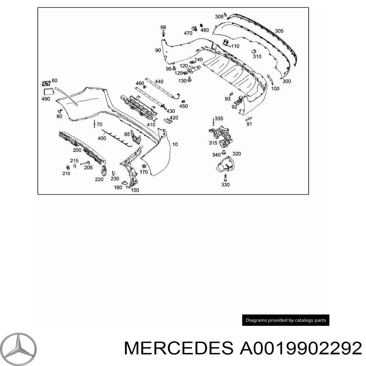  A0019902292 Mercedes