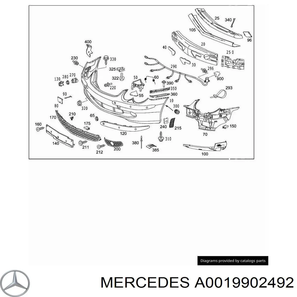  Mercedes A0019902492 ціна, від 1.49 USD