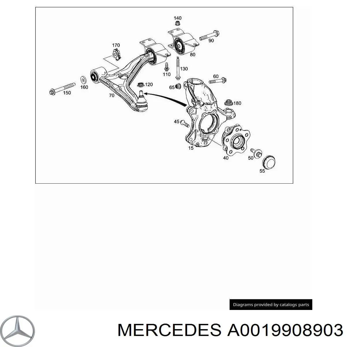  0019908903 Mercedes