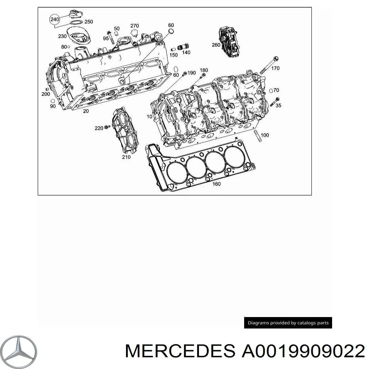  Mercedes A0029907222 ціна, від 3.07 USD