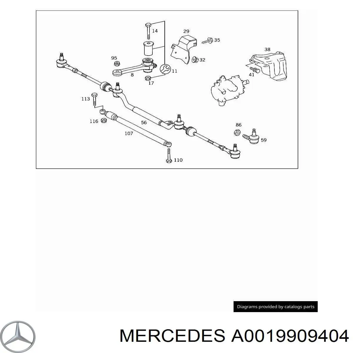  A0019909404 Mercedes