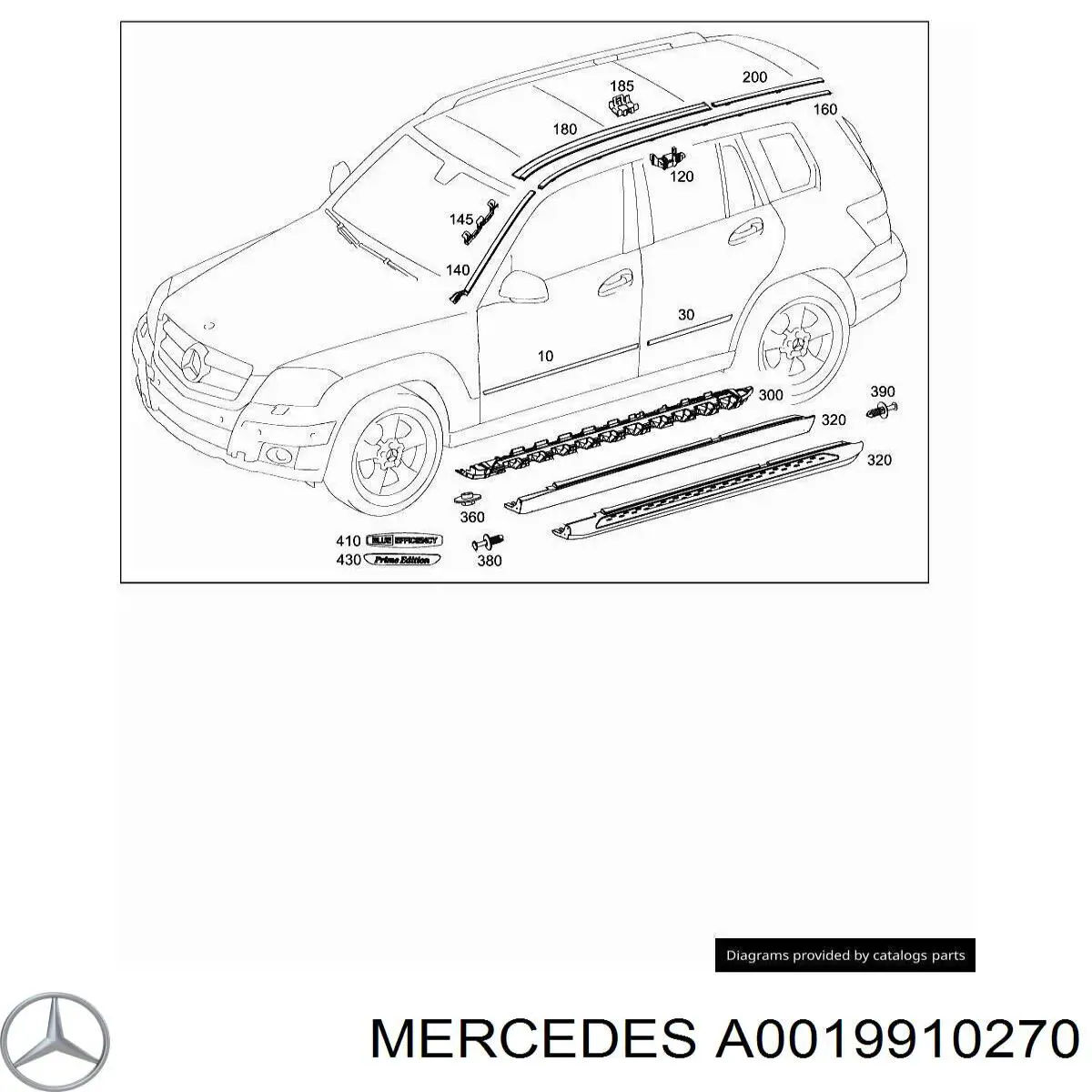 A0019910270 Mercedes 