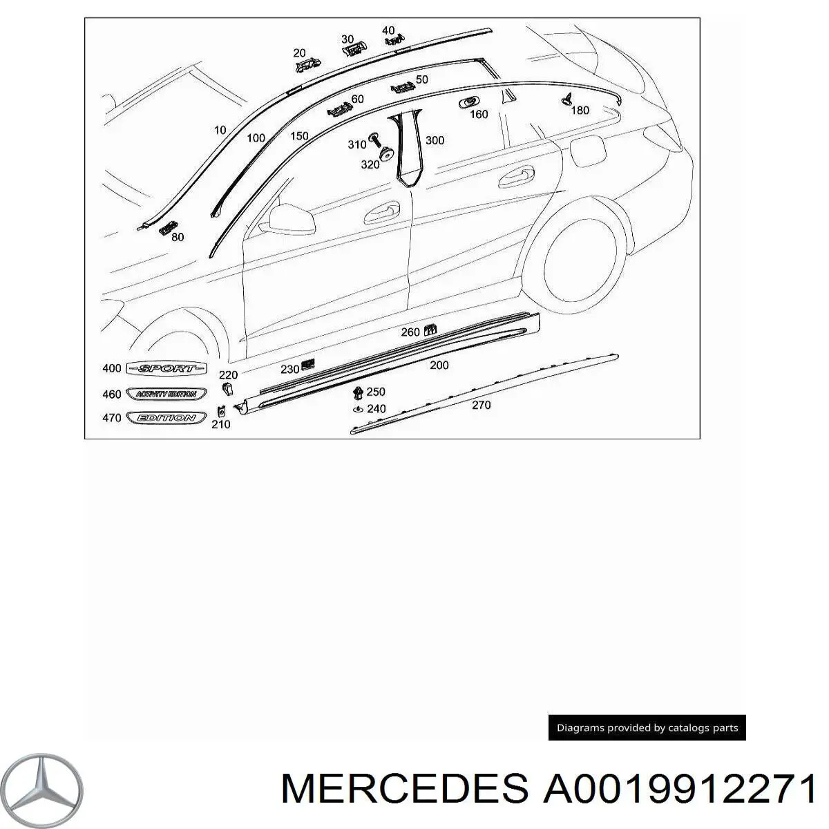  001991227164 Mercedes