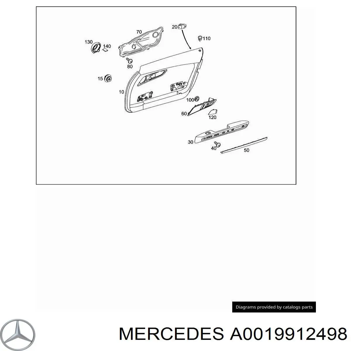 A0019912498 Mercedes 