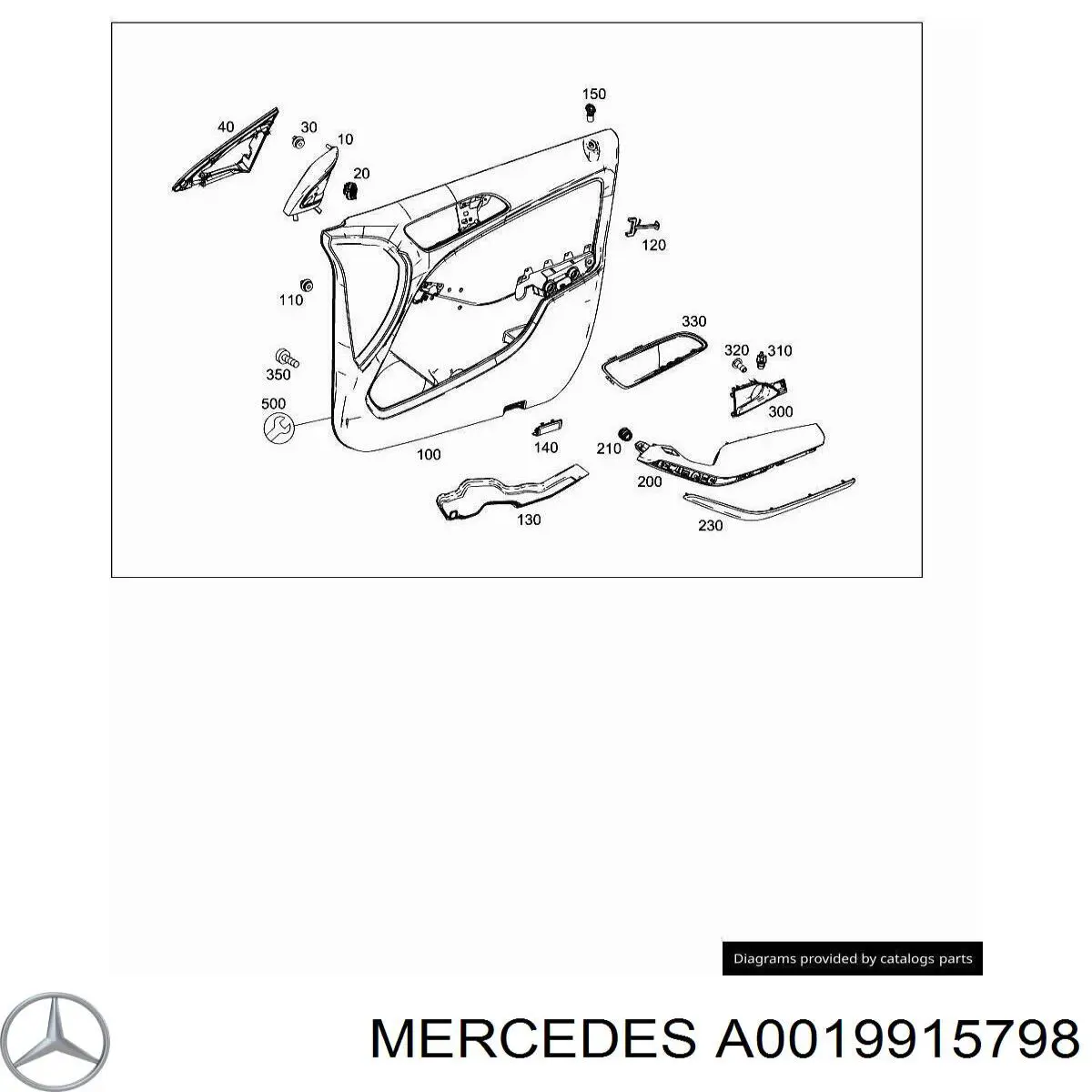  A0019915798 Mercedes