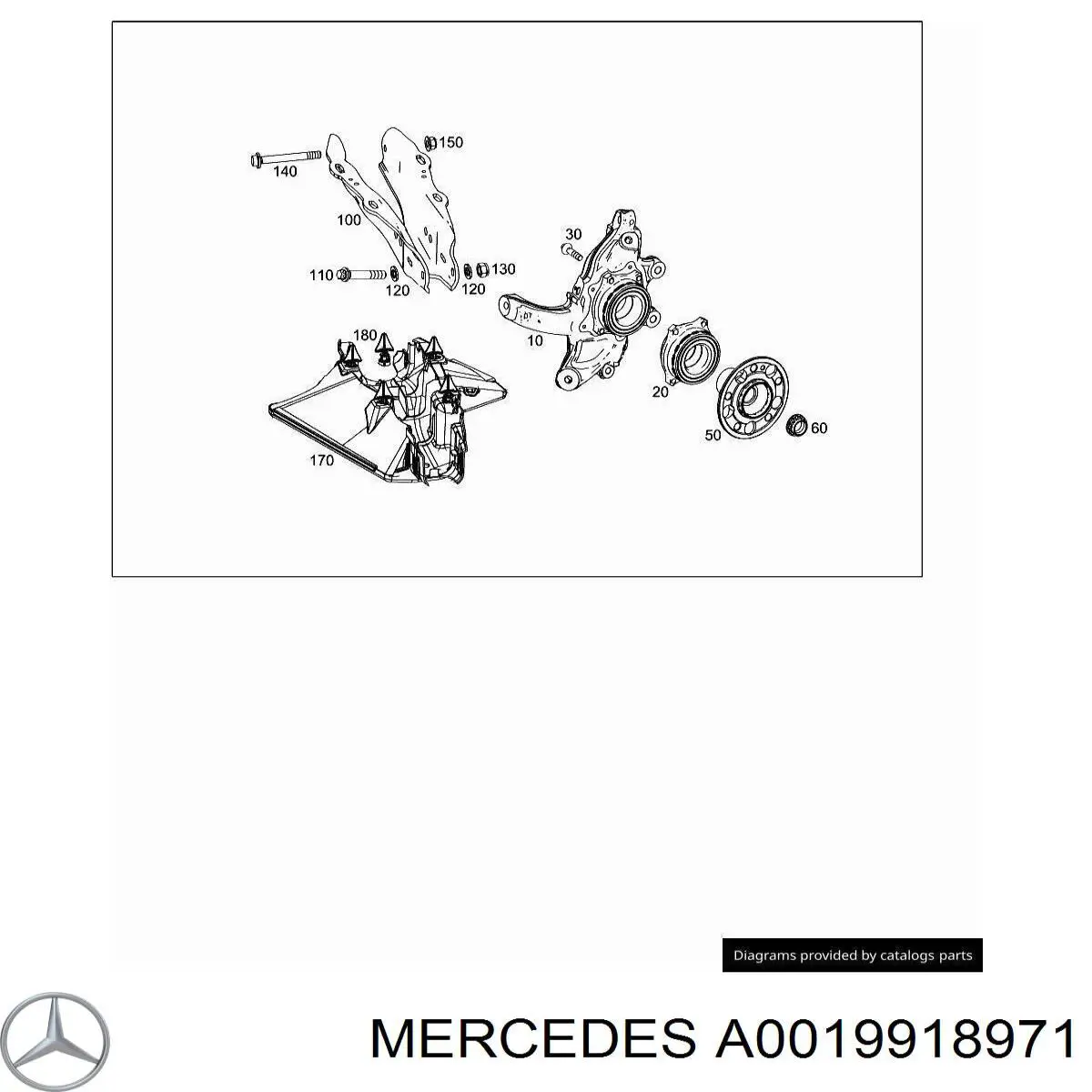 A0019918971 Mercedes 