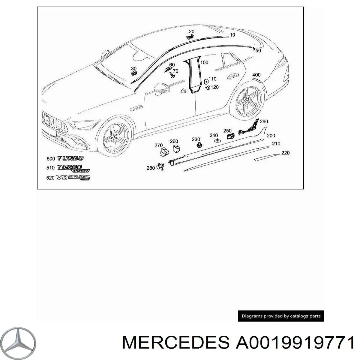  A0019919771 Mercedes